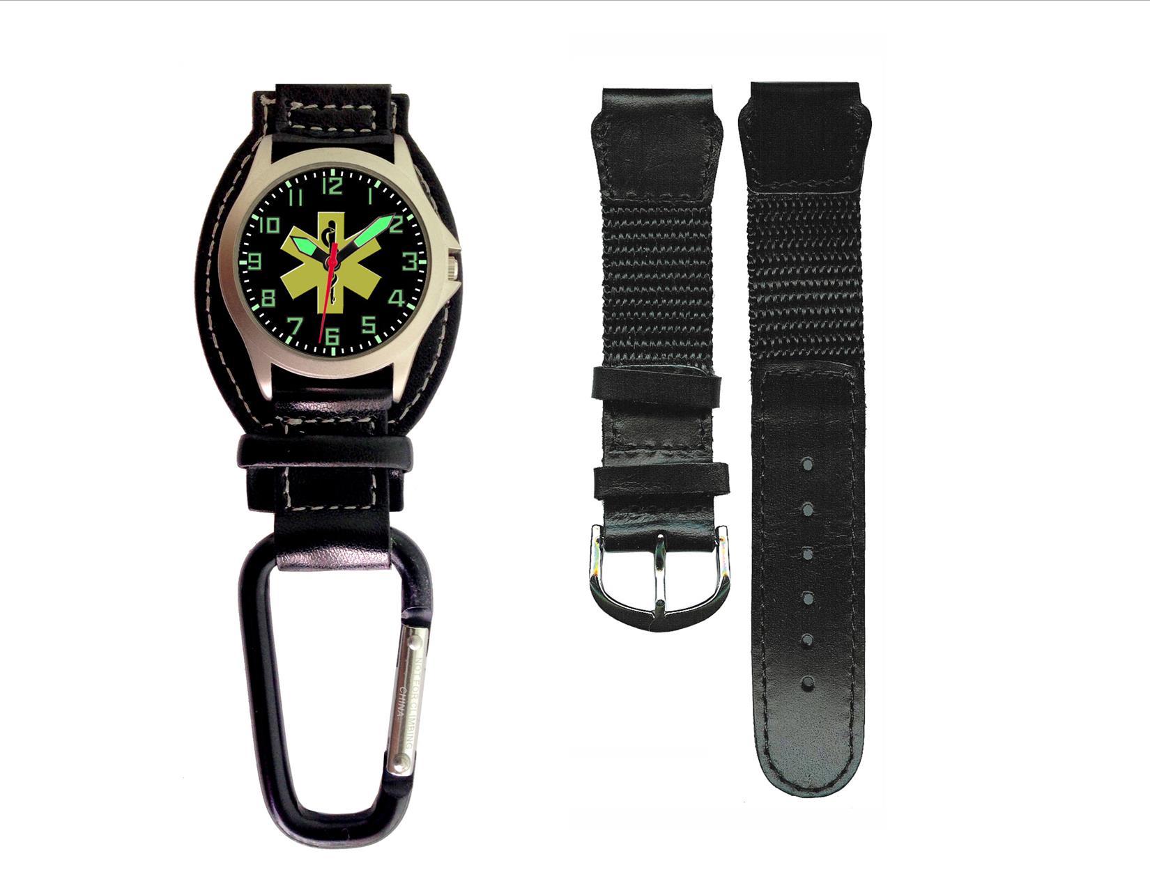 First Responders Biner & Wrist Watch "EMT / Paramedic" Bineer & Band